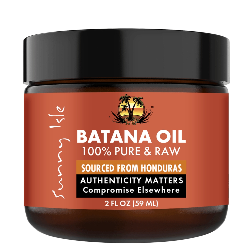 Sunny Isle 100 Raw and Pure Batana Oil 2oz front