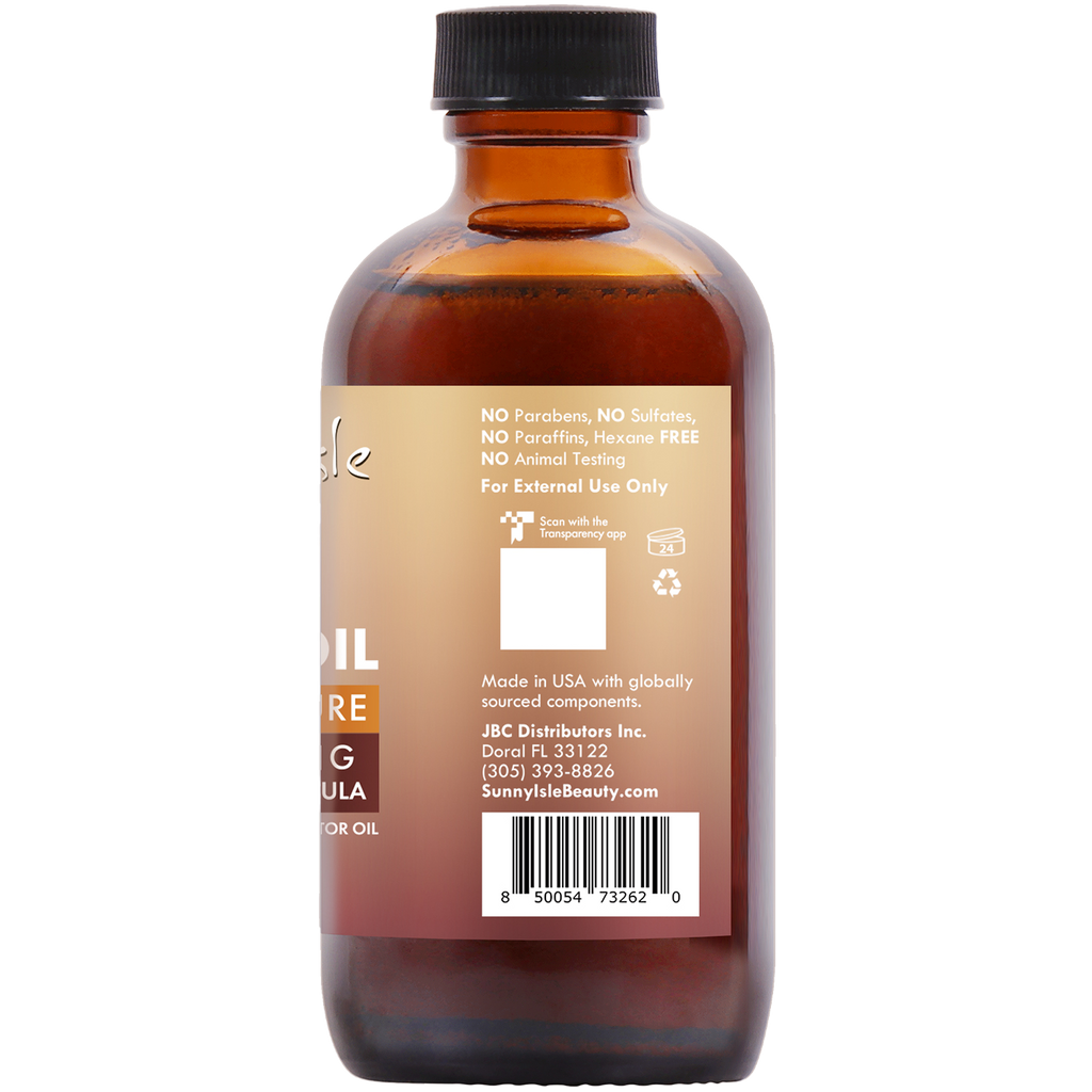 Sunny Isle Anti Thinning Batana Oil Infused with Jamaican Black Castor Oil 4oz