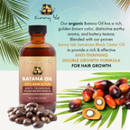 Sunny Isle Anti Thinning Batana Oil Infused with Jamaican Black Castor Oil 4oz