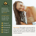Sunny Isle Anti Thinning Batana Oil Infused with Jamaican Black Castor Oil 4oz