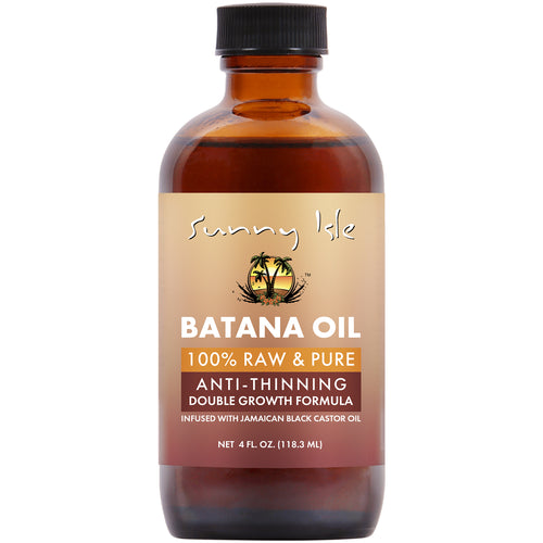 Sunny Isle Anti Thinning Batana Oil Infused with Jamaican Black Castor Oil 4oz