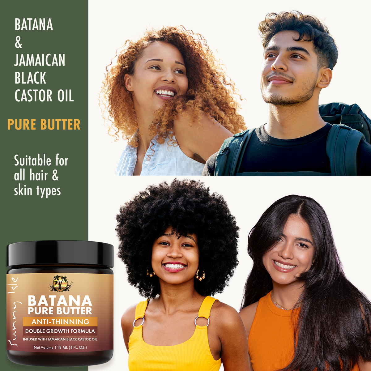 Sunny Isle Anti Thinning Batana Pure Butter