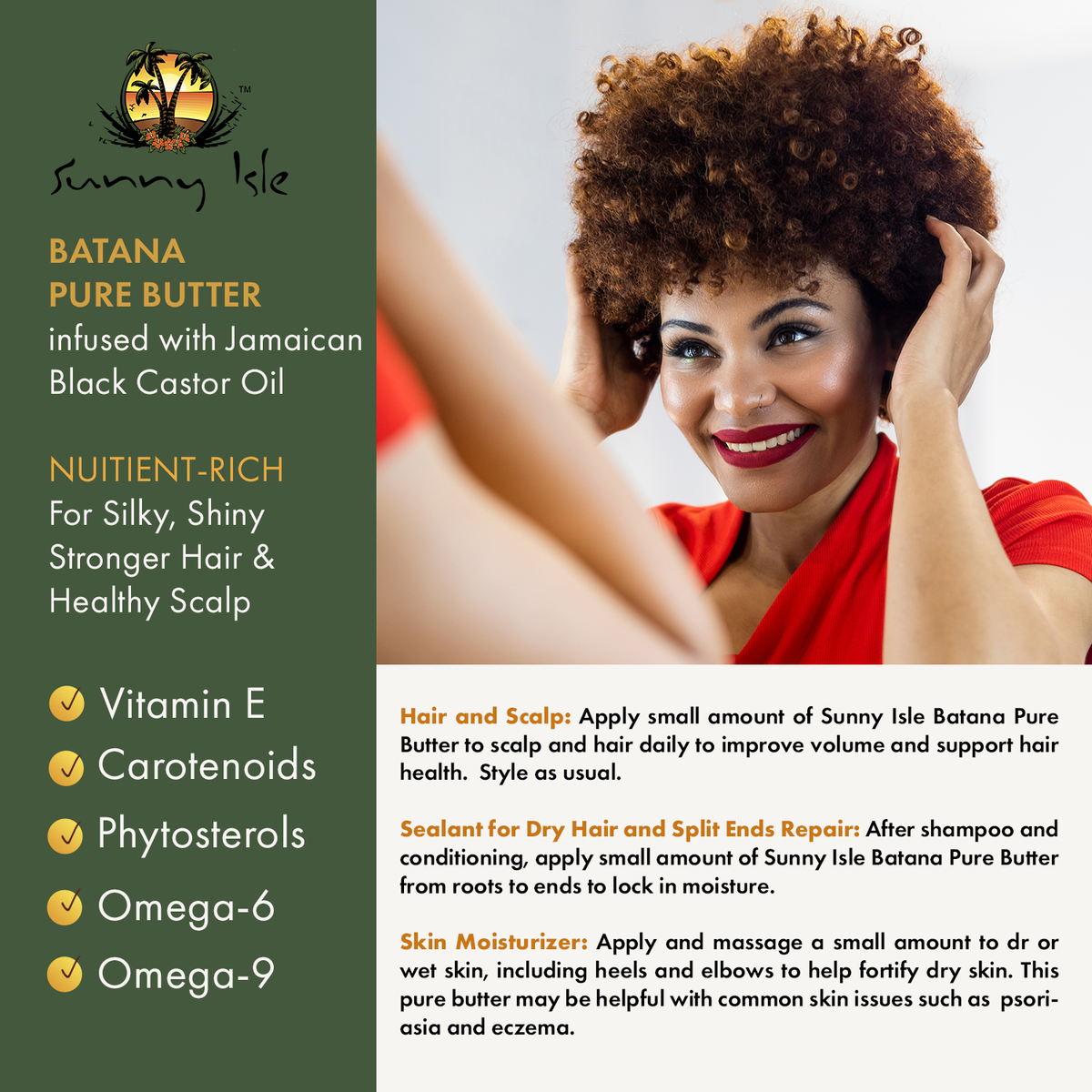 Sunny Isle Anti Thinning Batana Pure Butter