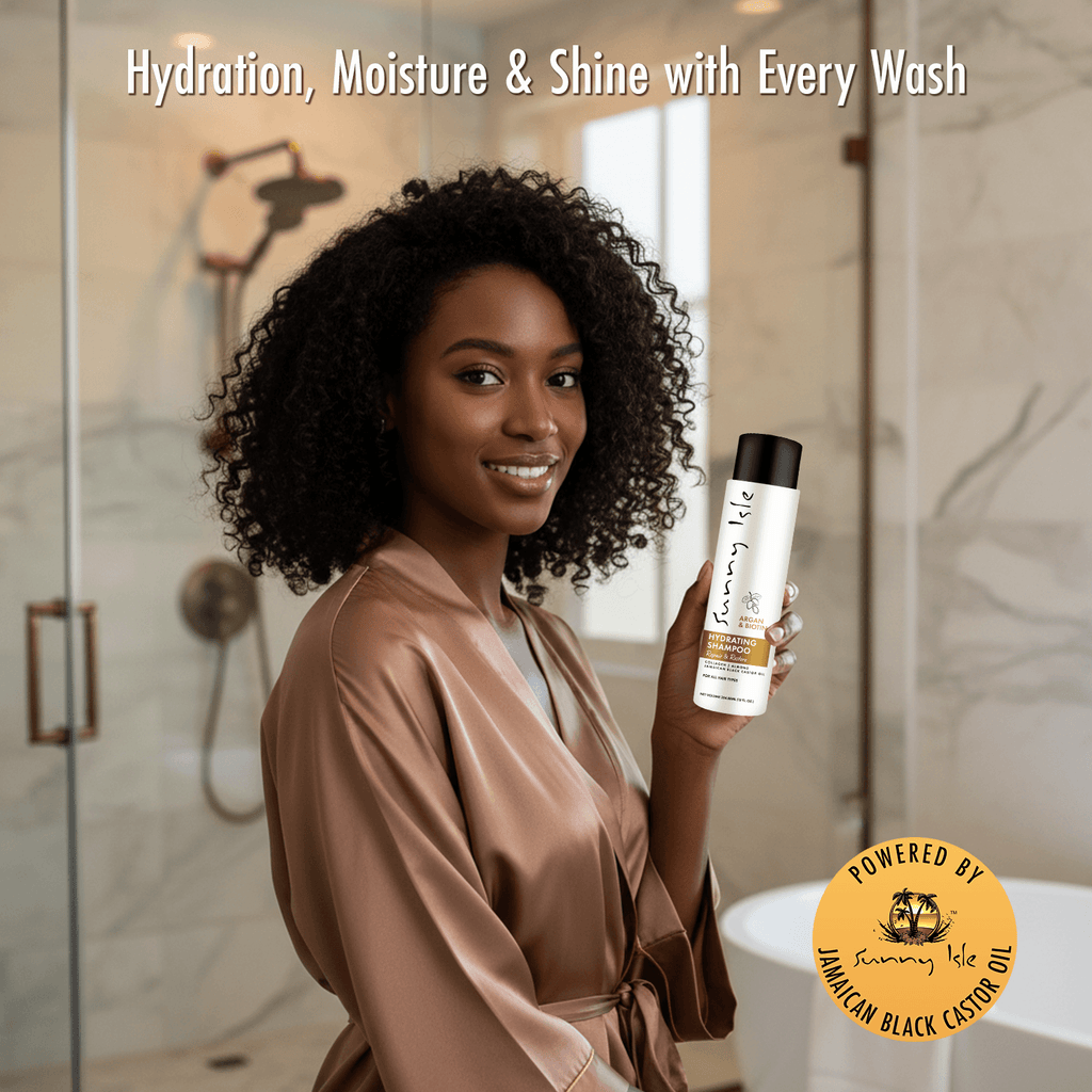 Sunny Isle Argan and Biotin Hydrating Shampoo 12oz