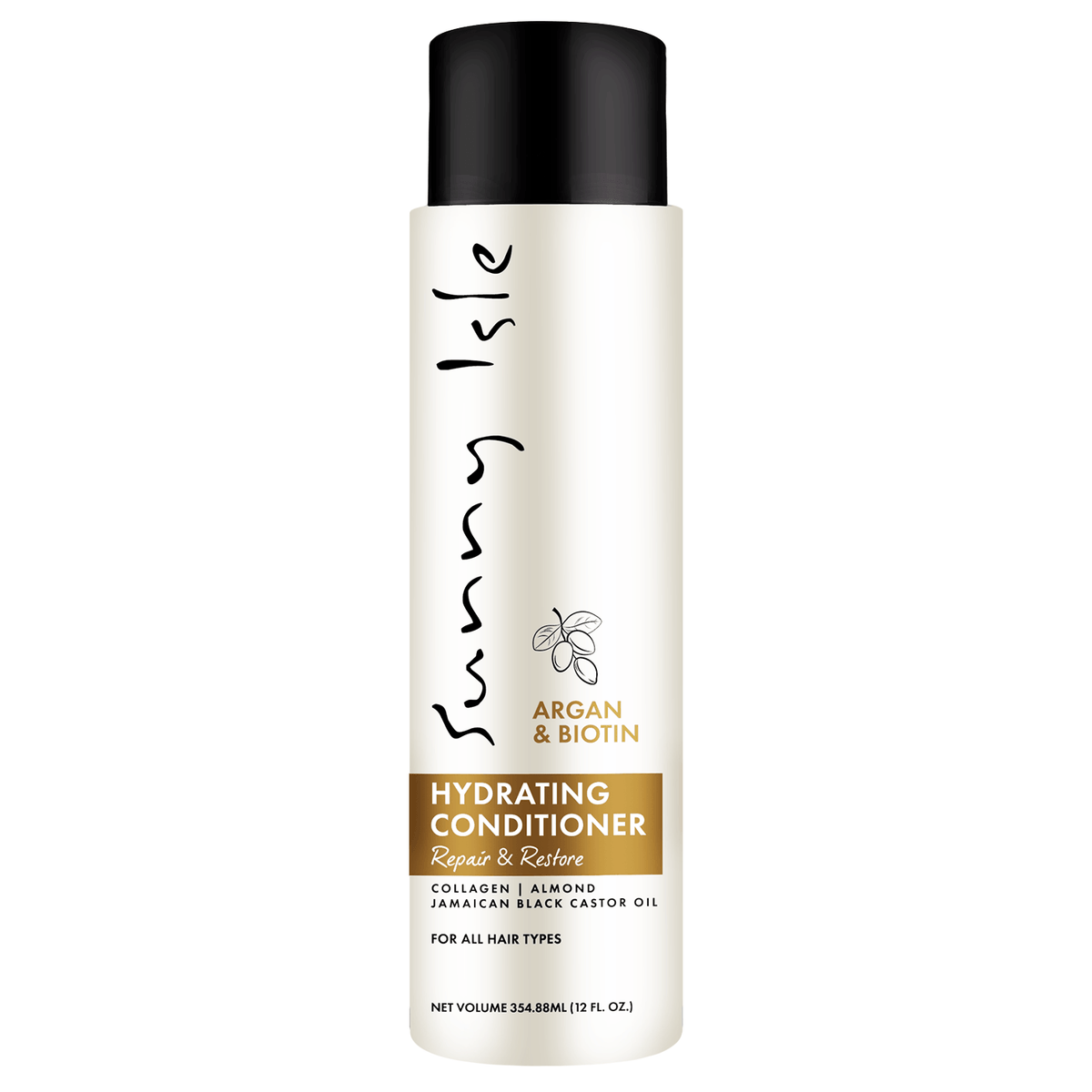 Sunny Isle Argan and Biotin Hydrating Conditioner 12oz