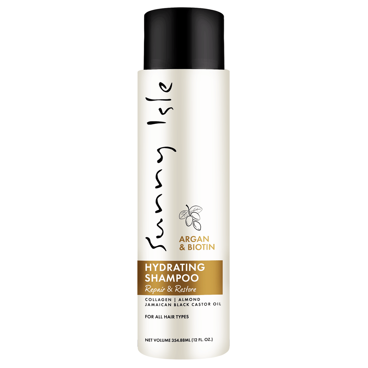 Sunny Isle Argan and Biotin Hydrating Shampoo 12oz