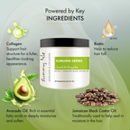 Sunny Isle Avocado and Collagen Nourishing Hydrating Curling Creme 16oz