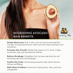 Sunny Isle Avocado and Collagen Nourishing Hydrating Curling Creme 16oz
