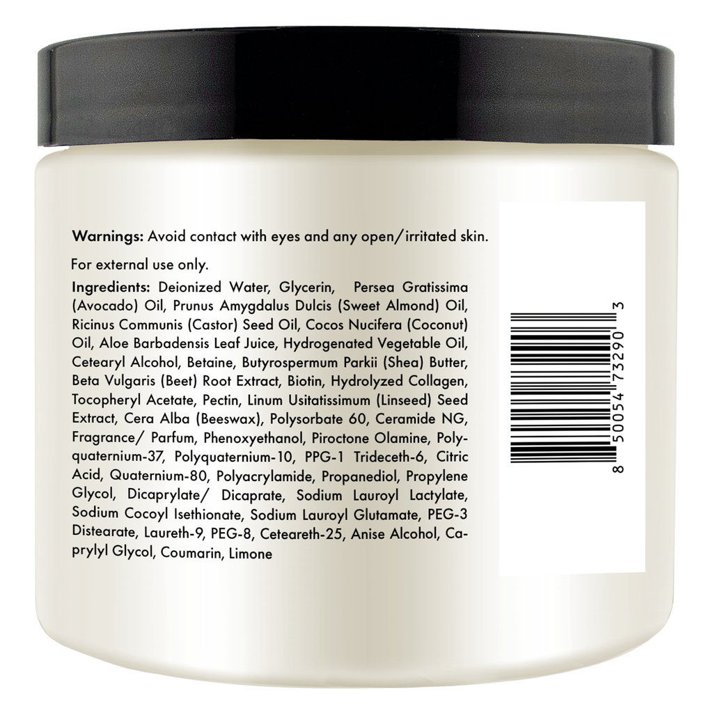 Sunny Isle Avocado and Collagen Nourishing Hydrating Curling Creme 16oz