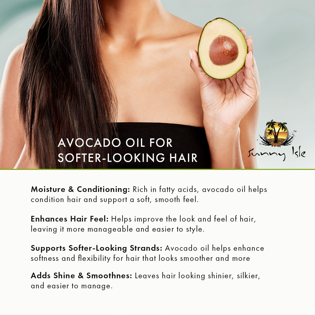 Sunny Isle Avocado and Collagen Nourishing Hydrating Curling Creme 16oz