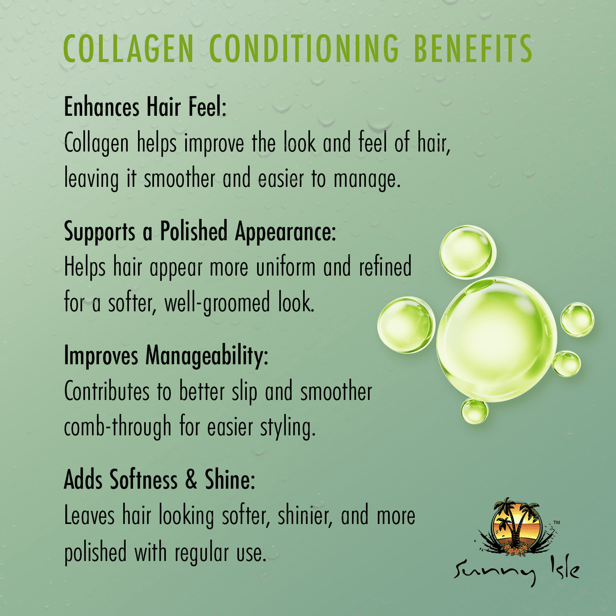 Sunny Isle Avocado and Collagen Hydrating Shampoo 12oz