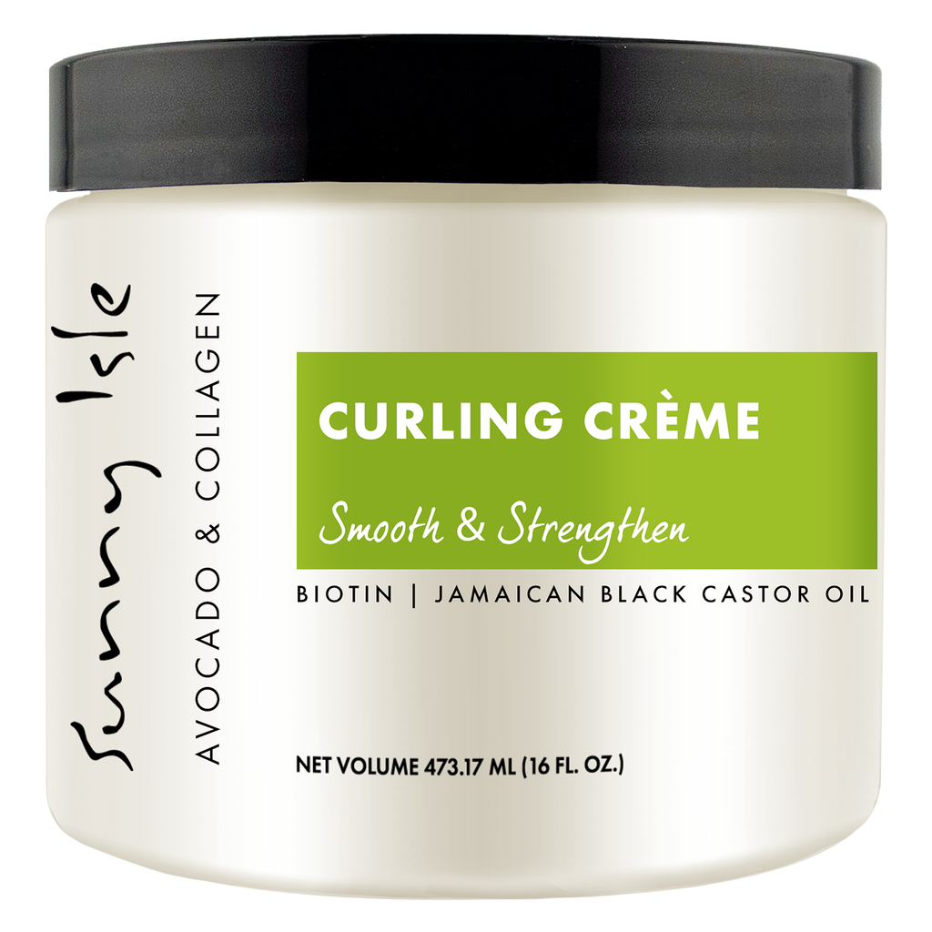 Sunny Isle Avocado and Collagen Nourishing Hydrating Curling Creme 16oz
