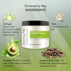 Sunny Isle Avocado and Collagen Nourishing Hydrating Repair Masque 16oz