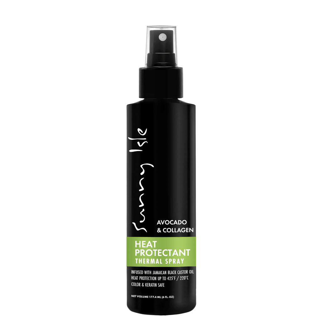 Sunny Isle Avocado and Collagen Heat Protectant Thermal Spray 6oz