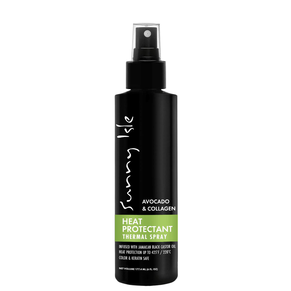 Sunny Isle Avocado and Collagen Heat Protectant Thermal Spray 6oz