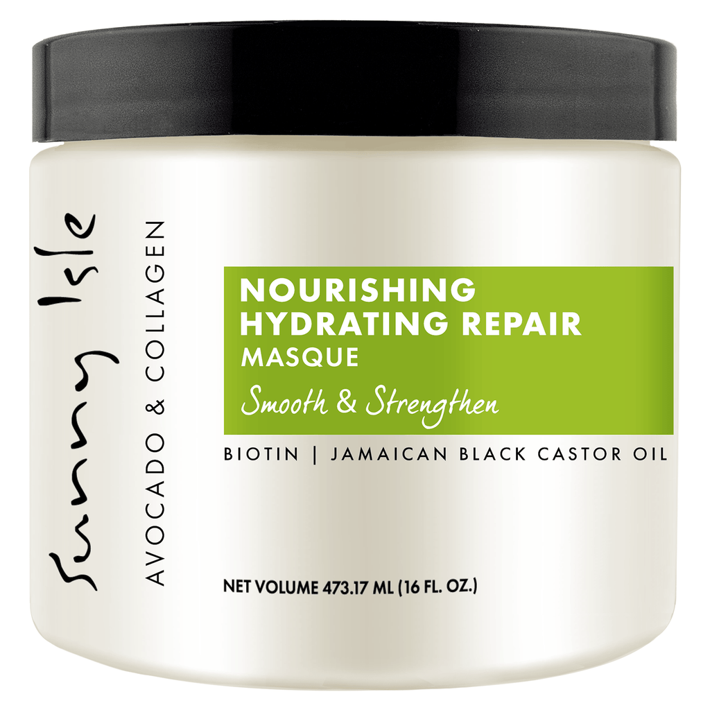 Sunny Isle Avocado and Collagen Nourishing Hydrating Repair Masque 16oz