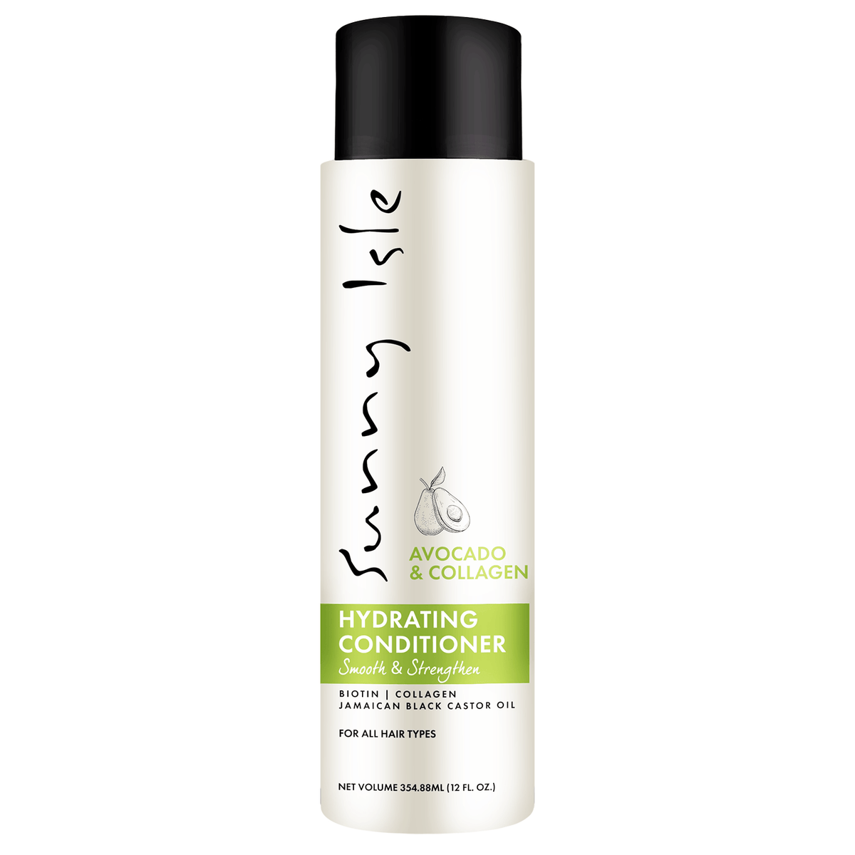Sunny Isle Avocado and Collagen Hydrating Shampoo 12oz
