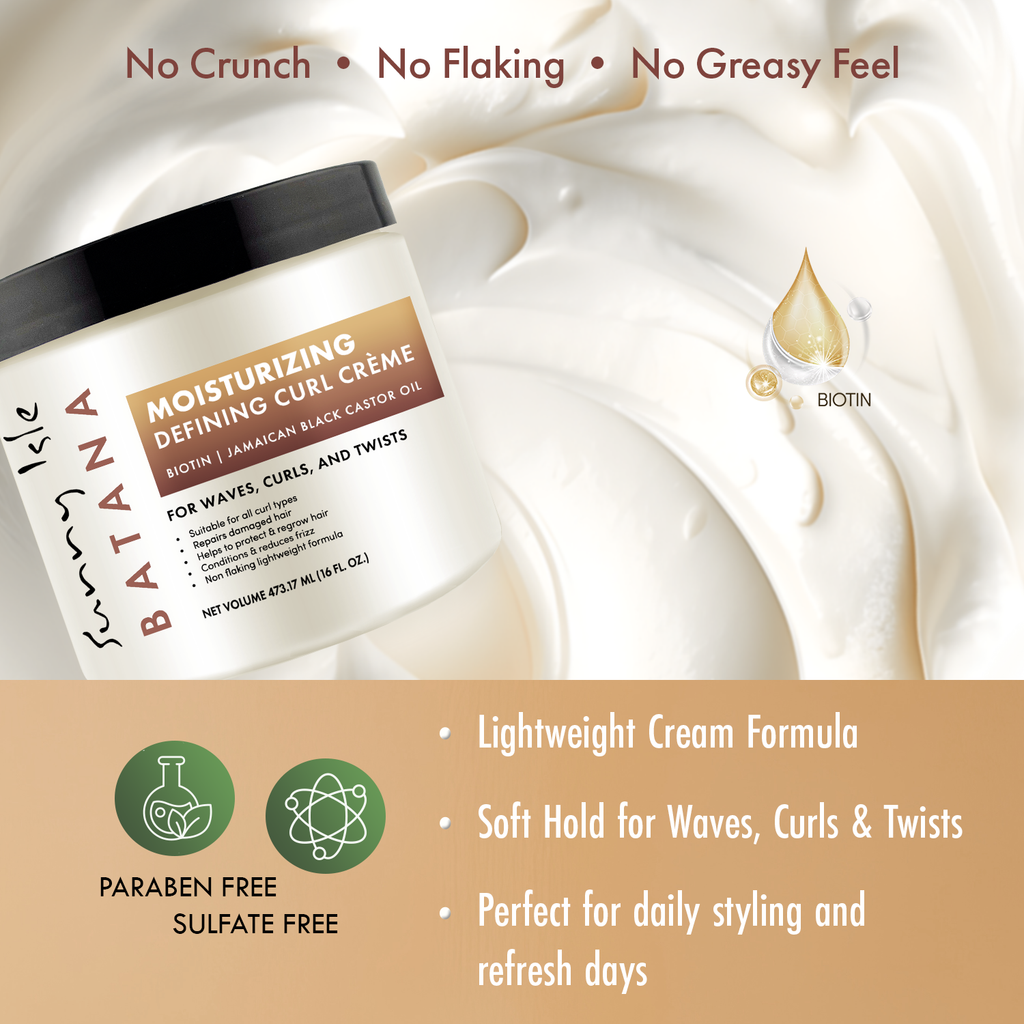 Sunny Isle Batana Moisturizing Defining Curl Creme 16oz