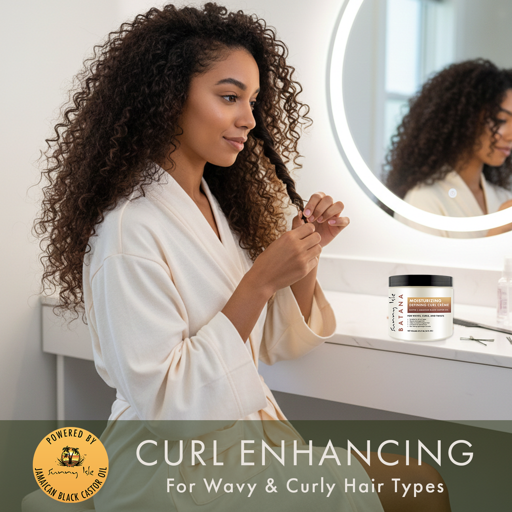 Sunny Isle Batana Moisturizing Defining Curl Creme 16oz