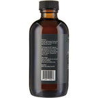 Sunny Isle Black Seed Oil 4oz bottle left featuring directions ingredient upc barcode