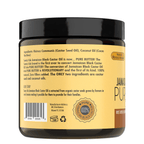 Sunny Isle Jamaican Black Castor Oil Pure Butter with Coconut Oil 4oz ingredient and barcode
