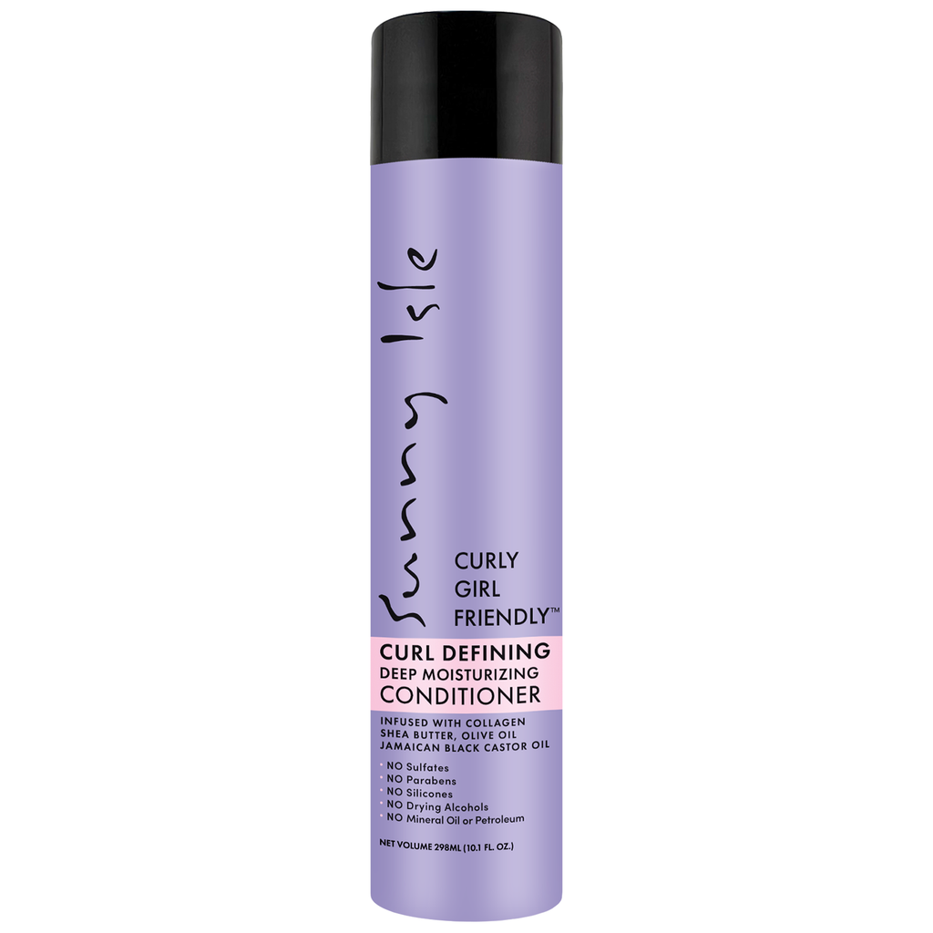 Sunny Isle Curly Girl Friendly Curl Defining Deep Moisturizing Conditioner 10.1oz