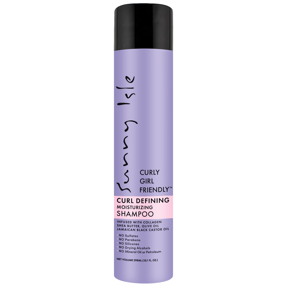 Sunny Isle Curly Girl Friendly Curl Defining Moisturizing Shampoo 10.1oz