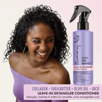 Sunny Isle Curly Girl Friendly Leave In Detangler Conditioner 8oz