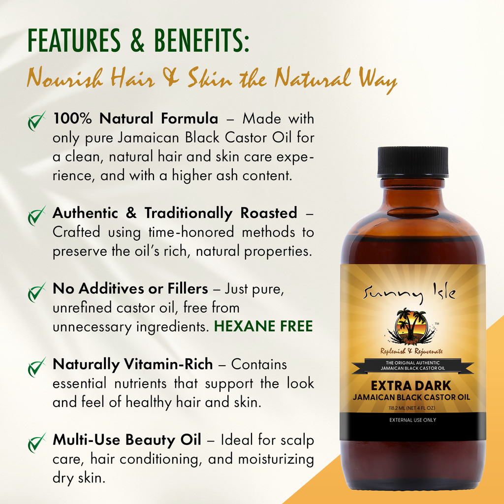 Sunny Isle Extra Dark Jamaican Black Castor Oil