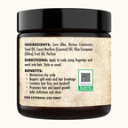 Sunny Isle Hair and Beard Balm Just For Men Pomade 4oz