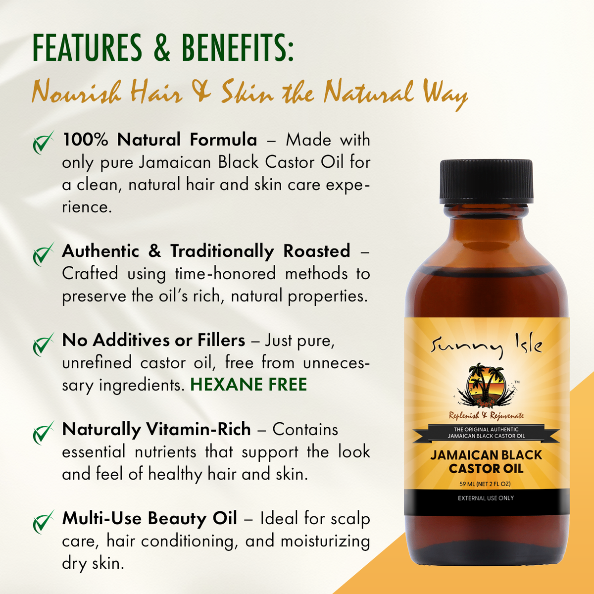 Sunny Isle Jamaican Black Castor Oil