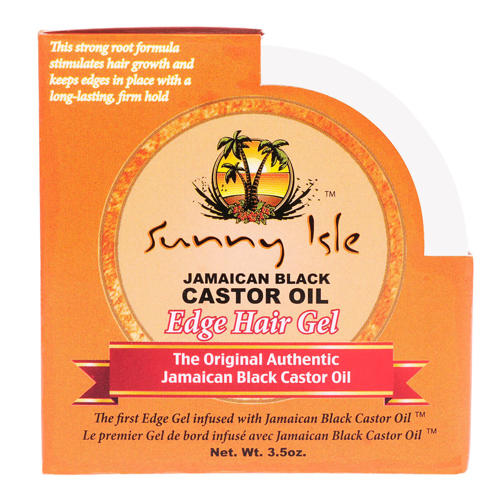 Sunny Isle Jamaican Black Castor Oil Edge Hair Gel 3.5oz