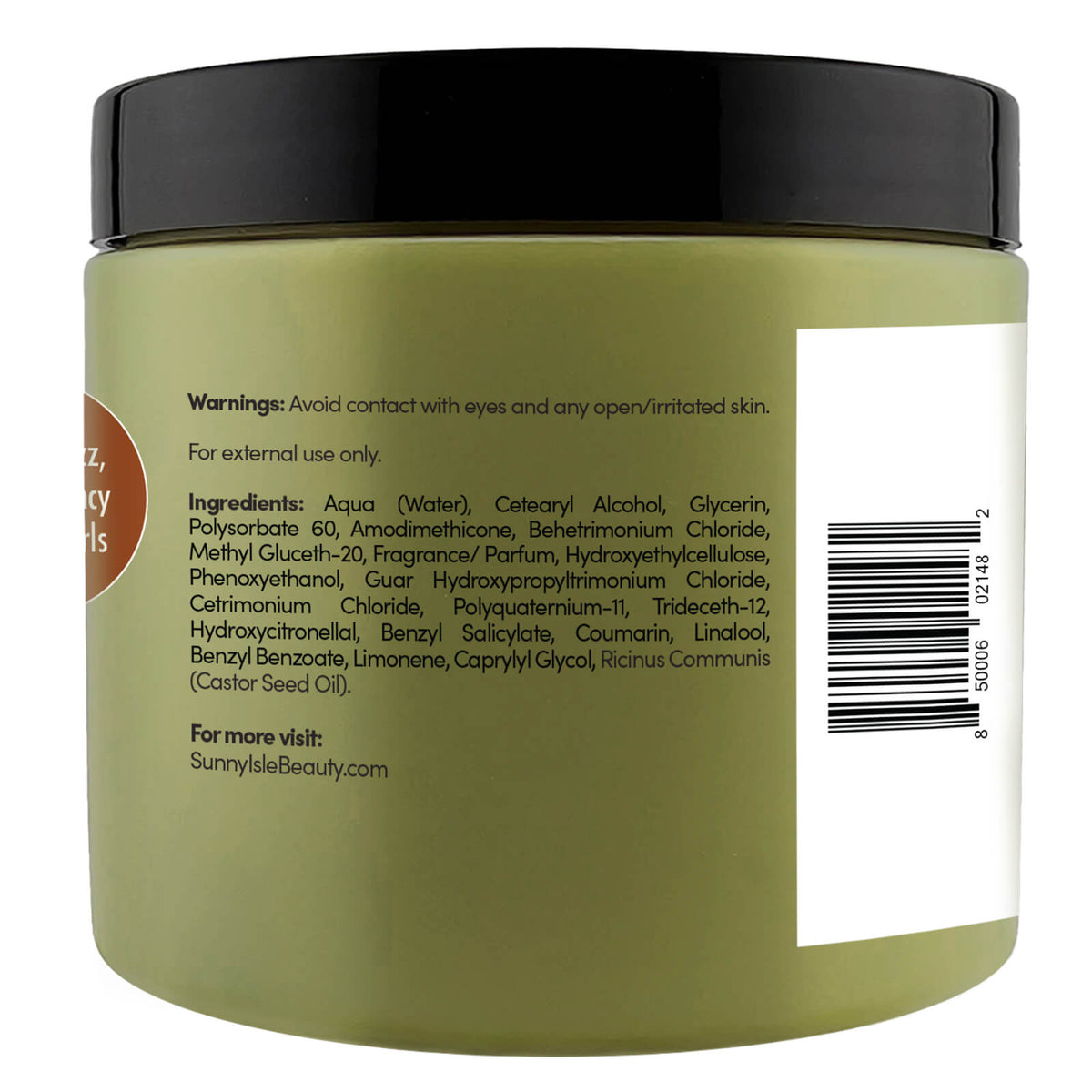 Sunny Isle Shea Coconut Curling Creme 16oz