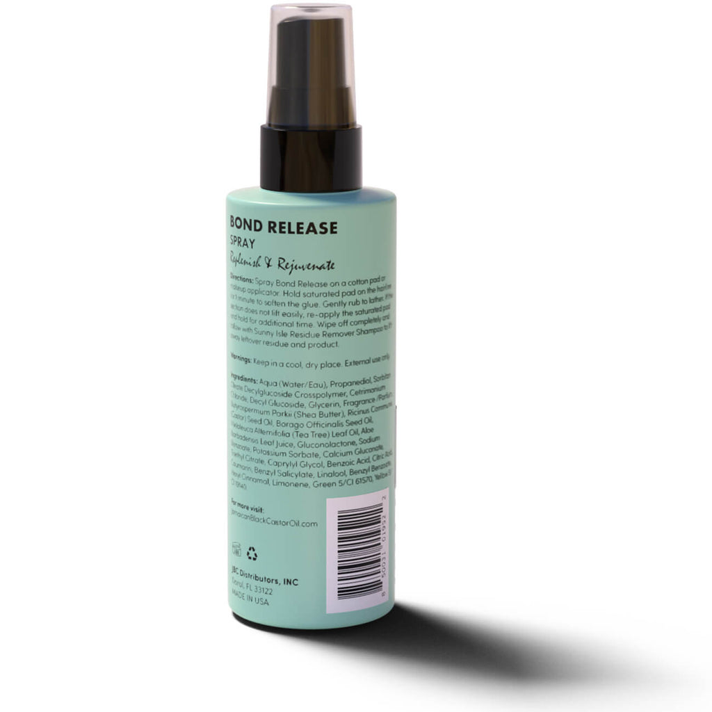 Sunny Isle Just for Wig Weave Braid and Extensions Bond Release Spray 4oz