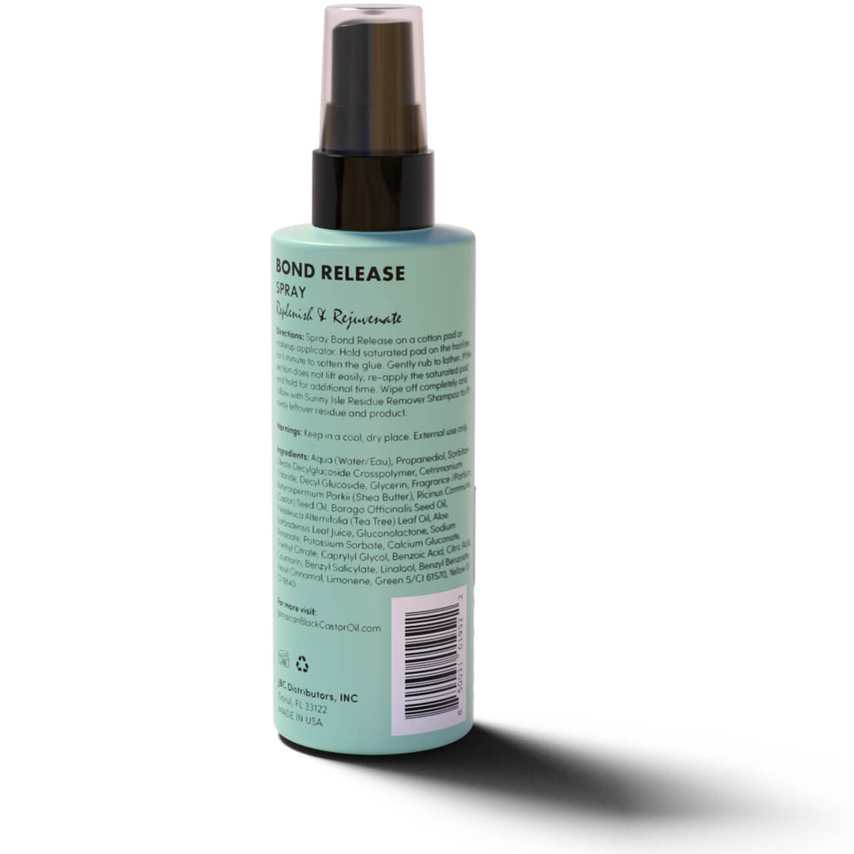 Sunny Isle Just for Wig Weave Braid and Extensions Bond Release Spray 4oz
