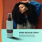 Sunny Isle Just for Wig Weave Braid and Extensions Bond Release Spray 4oz
