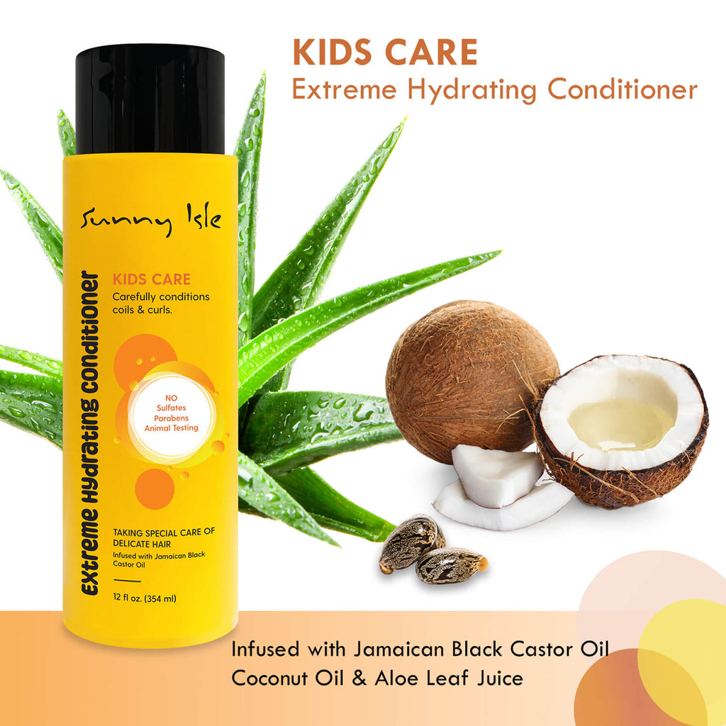 Sunny Isle Kids Care Extreme Hydrating Conditioner 12oz