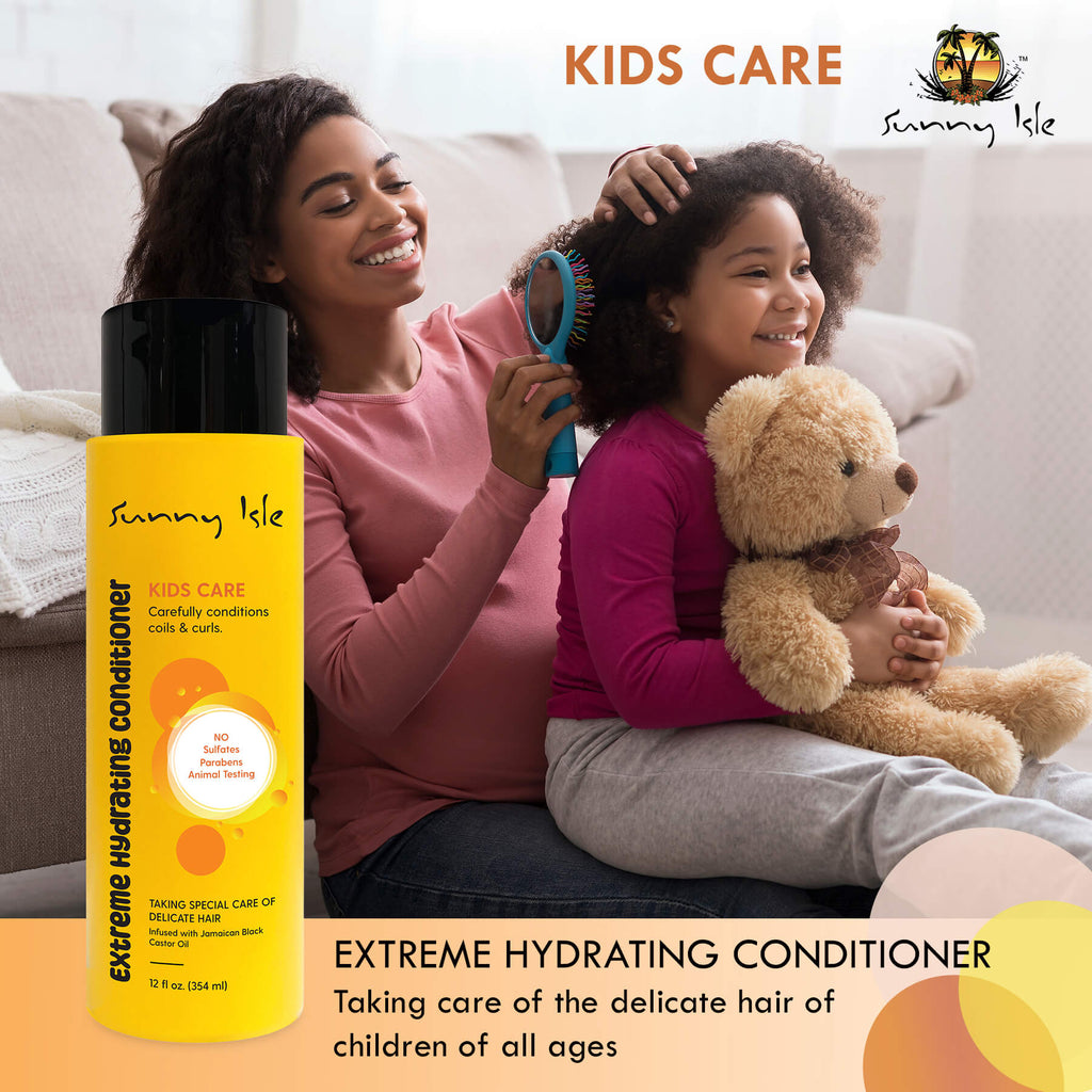 Sunny Isle Kids Care Extreme Hydrating Conditioner 12oz