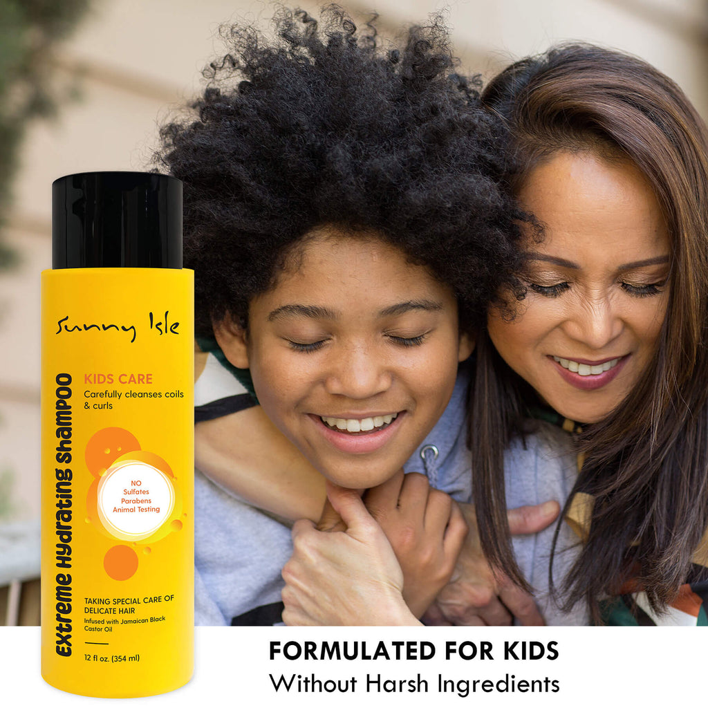 Sunny Isle Kids Care Extreme Hydrating Shampoo 12oz