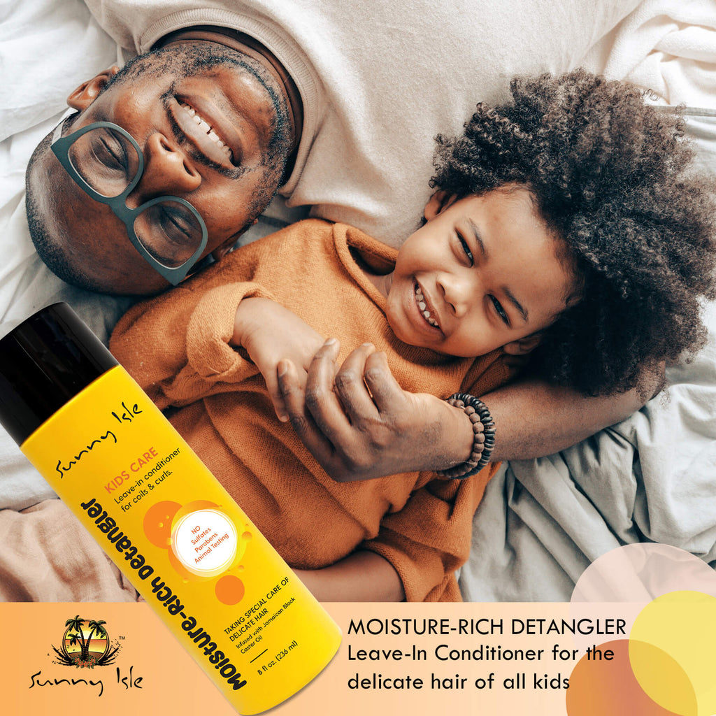 Sunny Isle Kids Care Moisture Rich Leave In Detangler 8oz