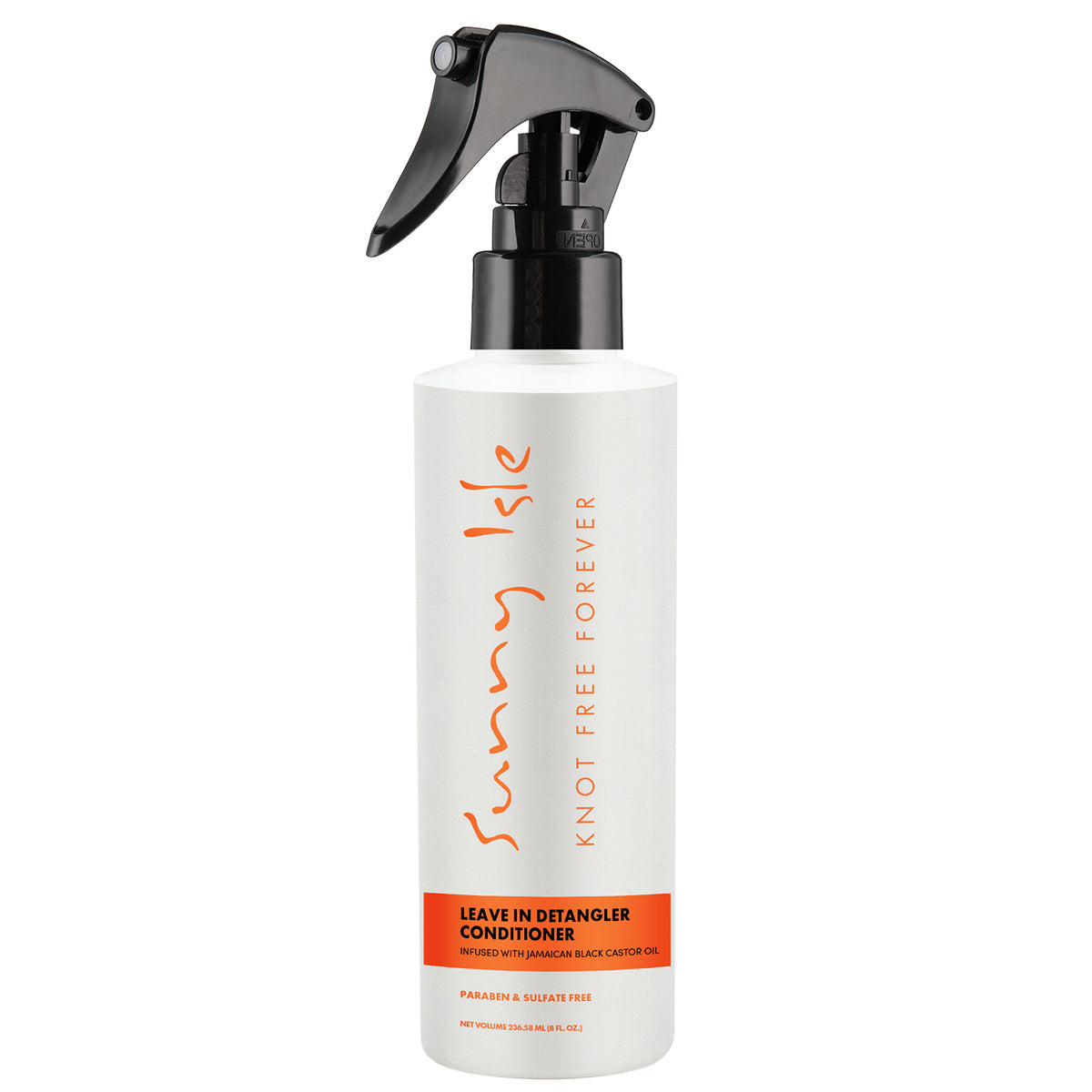 Sunny Isle Jamaican Black Castor Oil Knot Free Forever Detangler 8oz