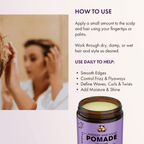 Sunny Isle Lavender Jamaican Black Castor Oil Hair Food Pomade 4oz