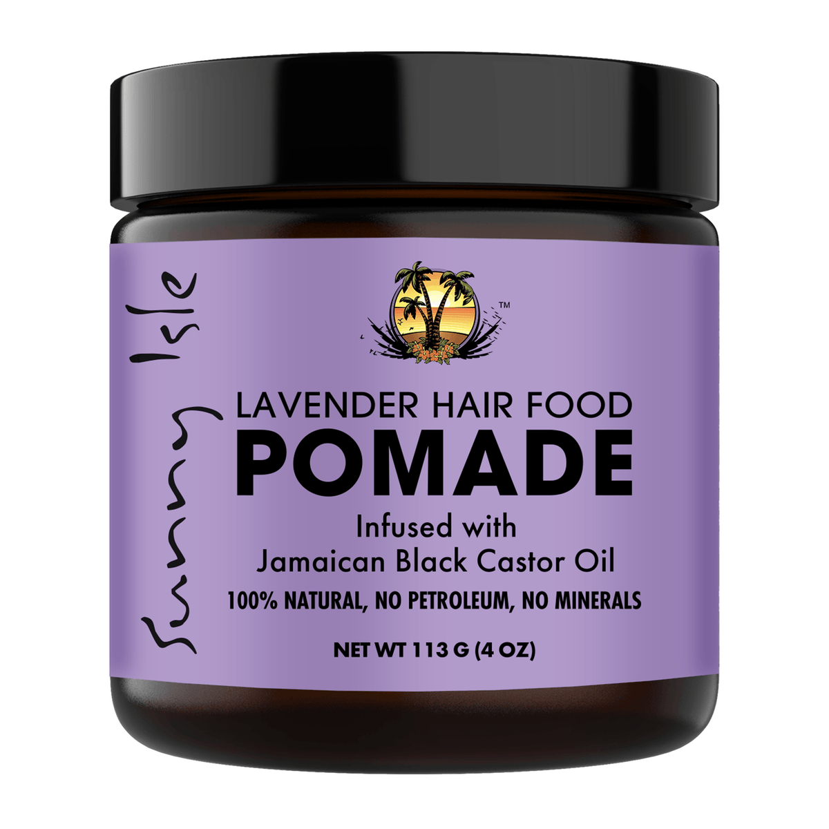 Sunny Isle Lavender Jamaican Black Castor Oil Hair Food Pomade 4oz