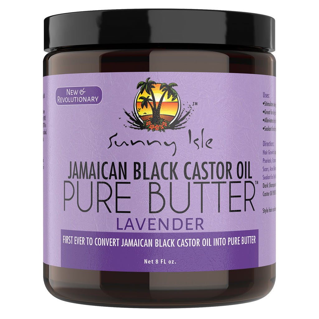 Sunny Isle Lavender Jamaican Black Castor Oil Pure Butter 8oz