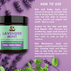 Sunny Isle Lavender Mint Hair and Strong Roots Pure Butter 4oz How to Use
