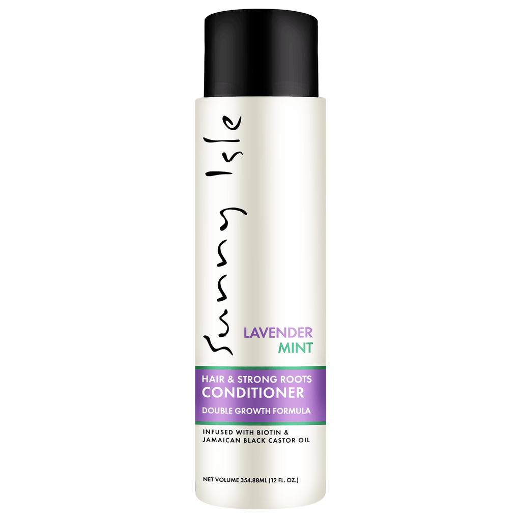 Sunny Isle Lavender Mint Hair and Strong Roots Conditioner 12oz Front