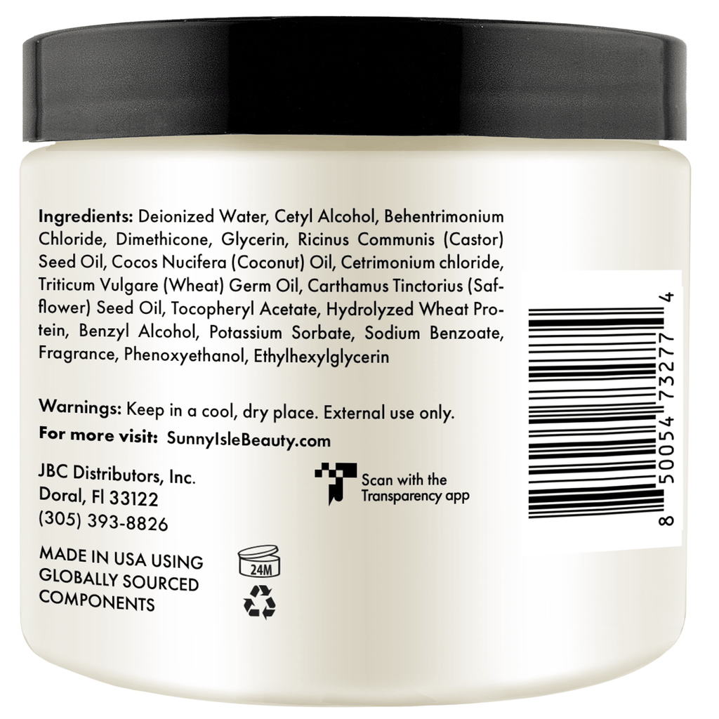 Sunny Isle Lavender Mint Hair and Strong Roots Intensive Repair Masque 16oz Right