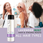 Sunny Isle Lavender Mint Hair and Strong Roots Conditioner 12oz All Hair Types