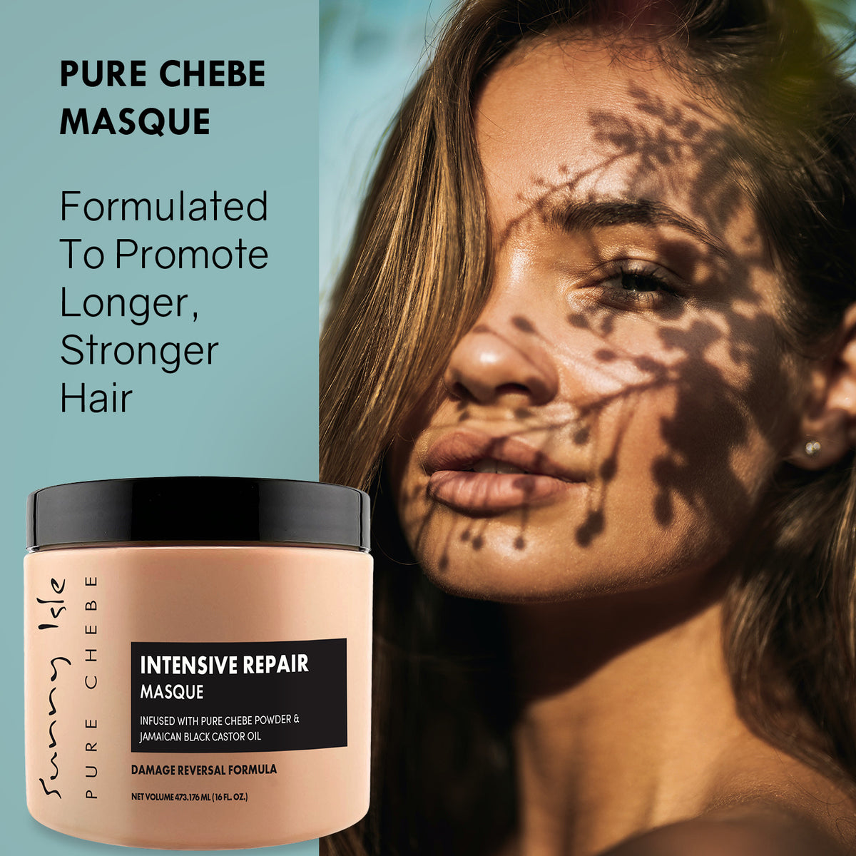 Sunny Isle Pure Chebe Intensive Repair Masque 16oz