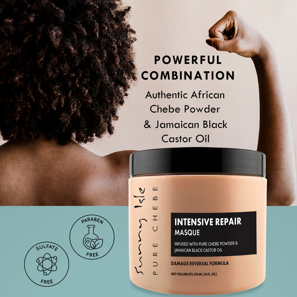 Sunny Isle Pure Chebe Intensive Repair Masque 16oz